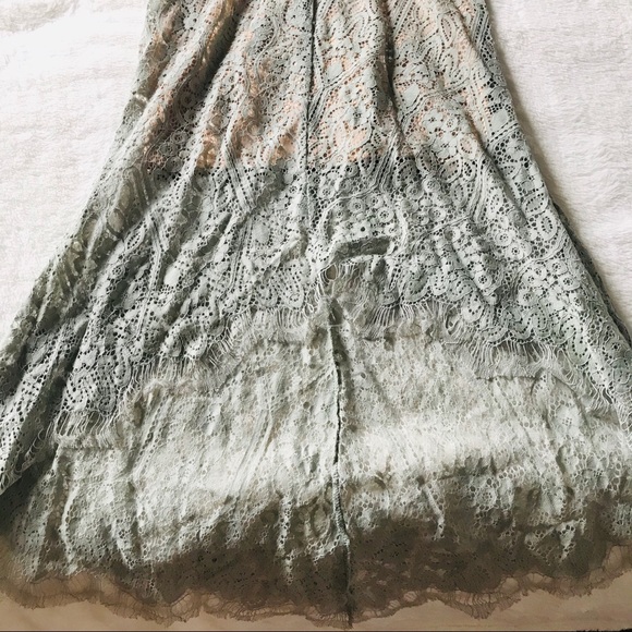 NEW Olive Lace Dress - Picture 5 of 8